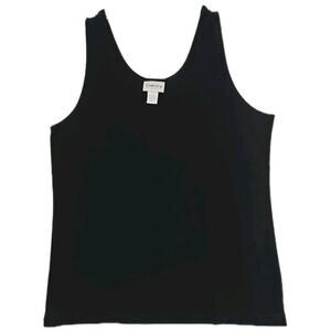 Chico's Travalars ~Size 3(XL)~ Black Tank Top Sleeveless.